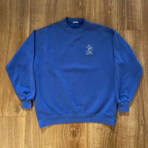 Vintage 90s Disney Mickey Mouse Embroidered Sweatshirt